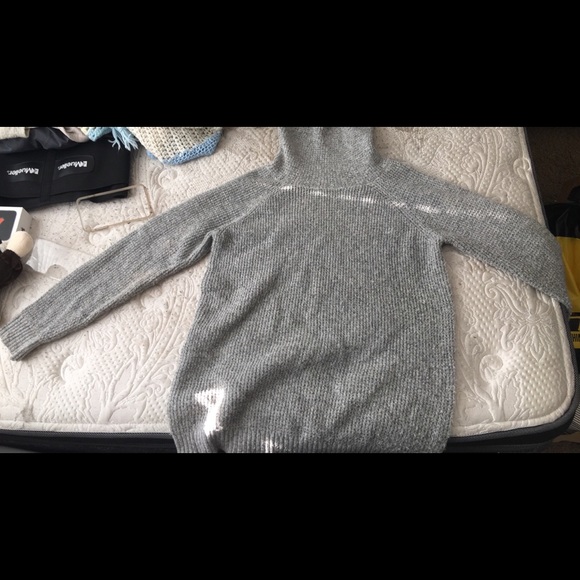 Oversized knit sweater