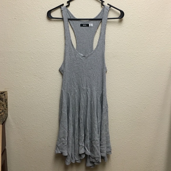 Racerback mini dress