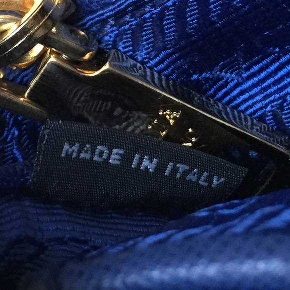 Prada Nylon Tessuto Saffiano Clutch Sling Bag/SOLD - Picture 4 of 4