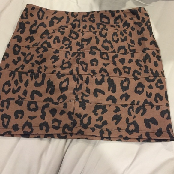Cheetah skirt