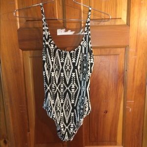 Tribal Print Bodysuit