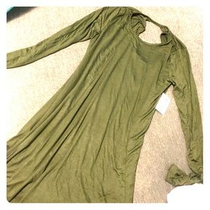 Dark olive dress NEVER WORN