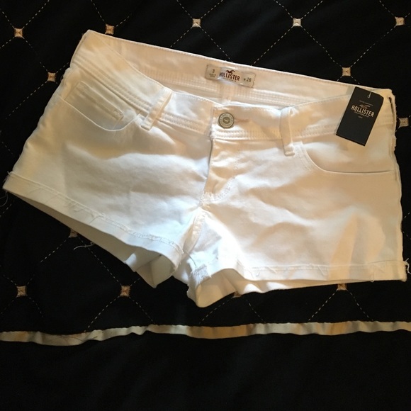 Hollister shorts white 3