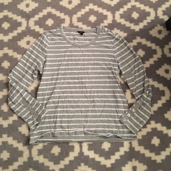 Nautica striped long sleeve tshirt size XL