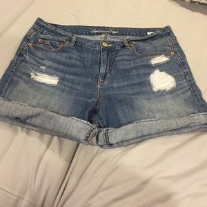 Jean shorts