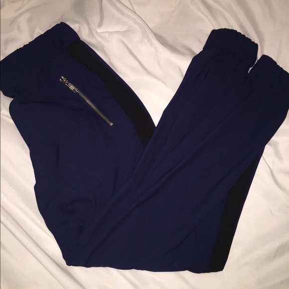Navy Blue Guess Joggers - Picture 1 of 4
