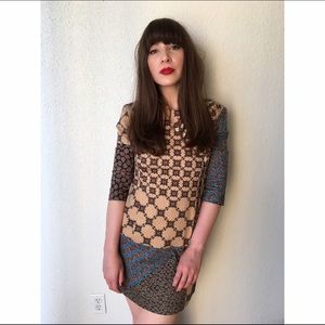 Zara TRF Patchwork Dress