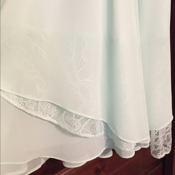 Bcbgeneration Mint Colored Knee Length Dress - image 3