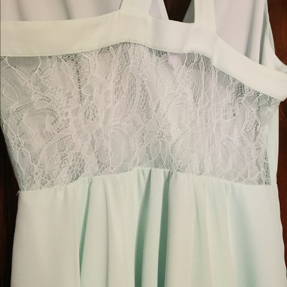 Bcbgeneration Mint Colored Knee Length Dress - image 4