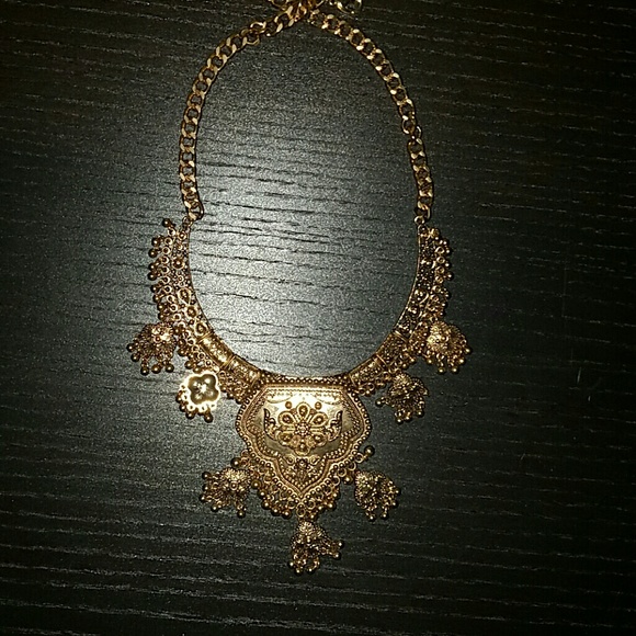 Gold Statement Necklace