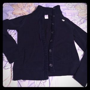 Navy Abercrombie Sweater/Cardigan