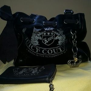 Shoulder Bag REAL Juicy Couture & wallet set