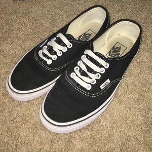 Black Vans