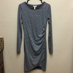 Long sleeve midi dress