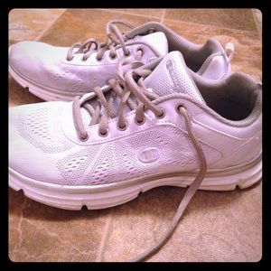 Comfy white tennis shoes!