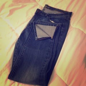 Zippered ankle skinny leg Old Navy Sweetheart Jean