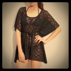 Becca Crochet Swimsuit Cover-Up