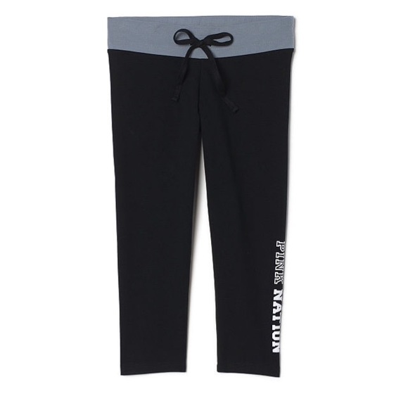 ๐PINK Campus Crop Legging - Picture 2 of 2