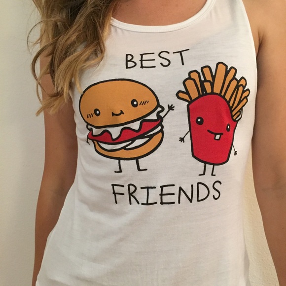 •LAST ONE• Burger & Fries BFF Top - Picture 2 of 4
