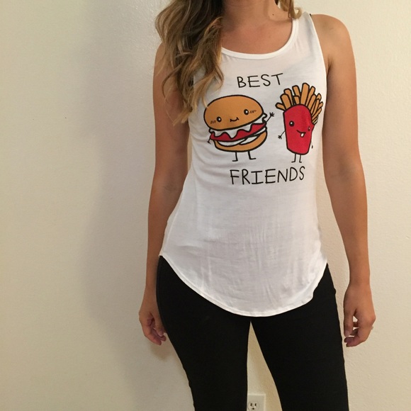 •LAST ONE• Burger & Fries BFF Top - Picture 4 of 4