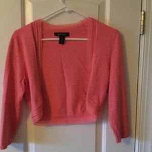 White House cropped cardigan