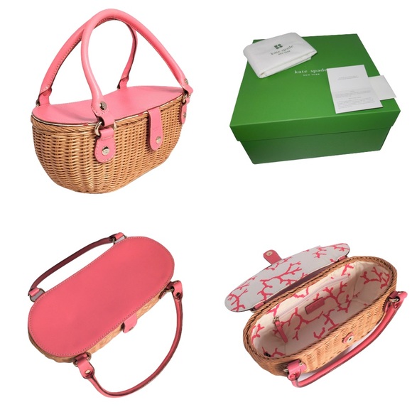 New Kate Spade Spring 2005 Collection Wicker Bag - Picture 1 of 8