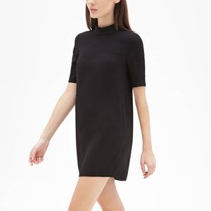 F21 Funnel Neck Shift Dress