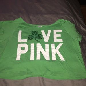 Victoria's Secret St Patrick's Day Vibe Crop Top