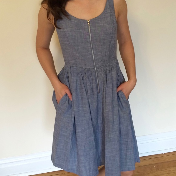 Chambray Sun Dress - Picture 2 of 4