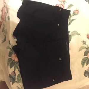 Black cute shorts