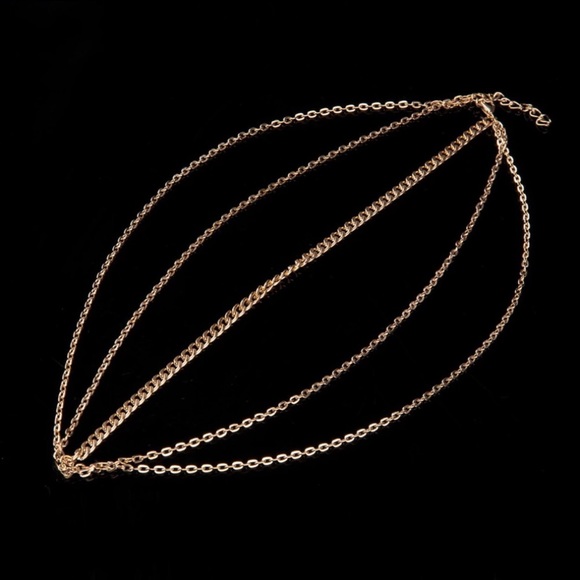 Golden Head Tassel Jewelry - Picture 2 of 4