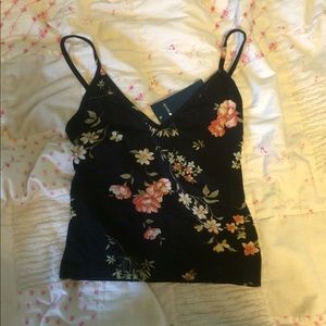 NWT Brandy Melville floral Joanne tank