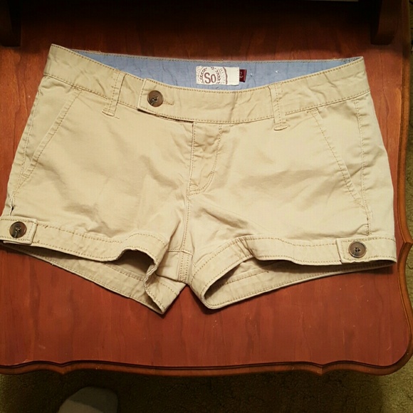 Size 3 Khaki So... Shorts