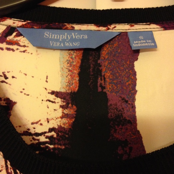 Simply Vera Blouse NWT - Picture 4 of 4