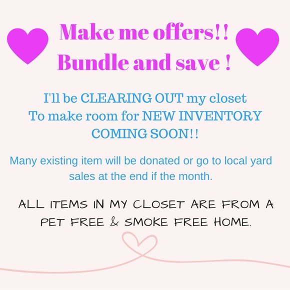 ✨Get it before it's gone!! Make offers!  💖