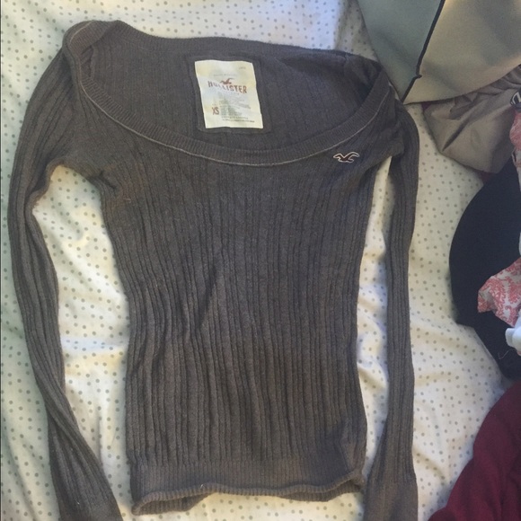 Brown Hollister Sweater