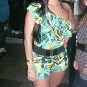 🎉Baby Phat Tropical Print Romper🎉