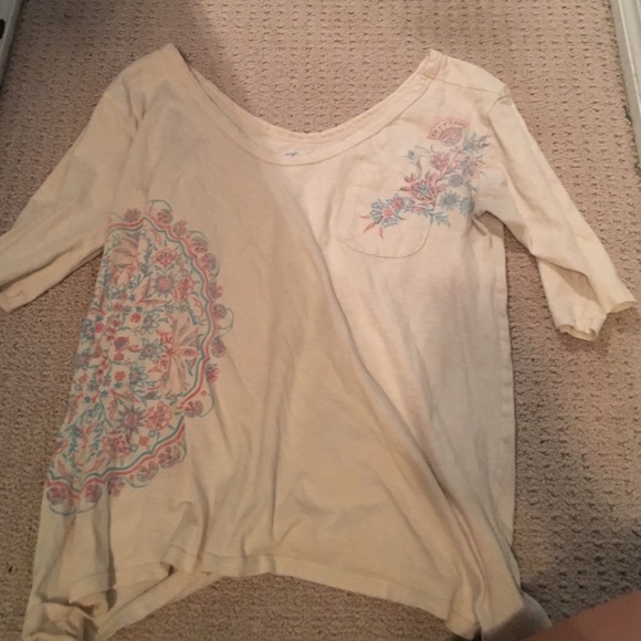 Patterned top