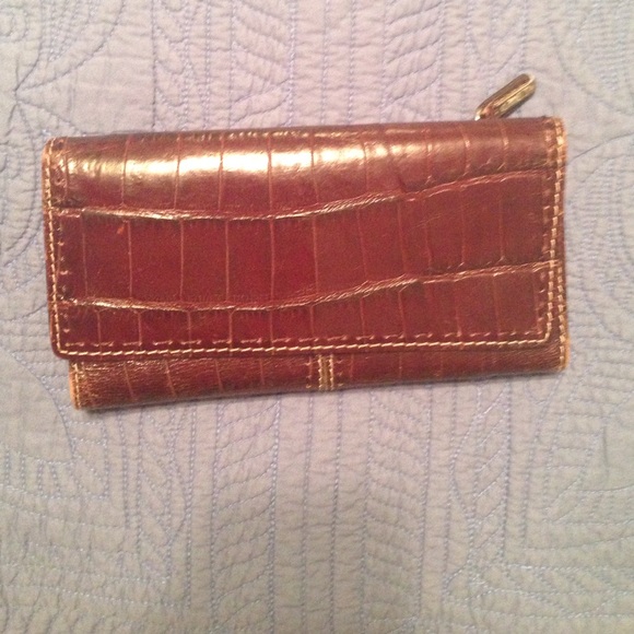 Fossil Wallet.Brownish red leather.Great condition - Picture 1 of 4
