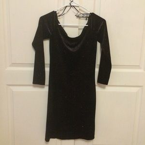 Black sparkly dress