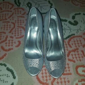Style &Co. Sparkly evening heels