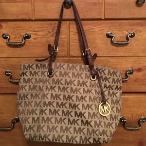 MK monogram handbag