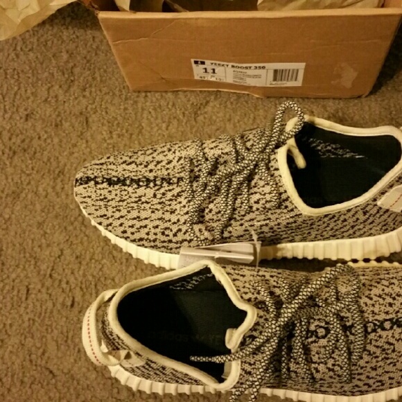 Adidas yeezy boost 350 turtle dove size 11 - Picture 3 of 4