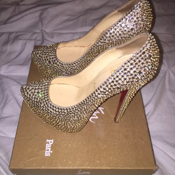 Christian Louboutin Daffodile Crystal size 38 - Picture 3 of 4