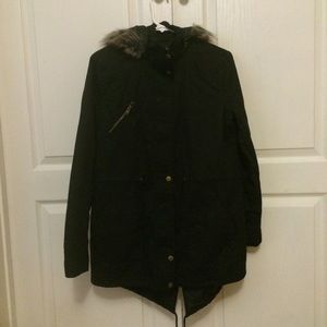 Long utility jacket