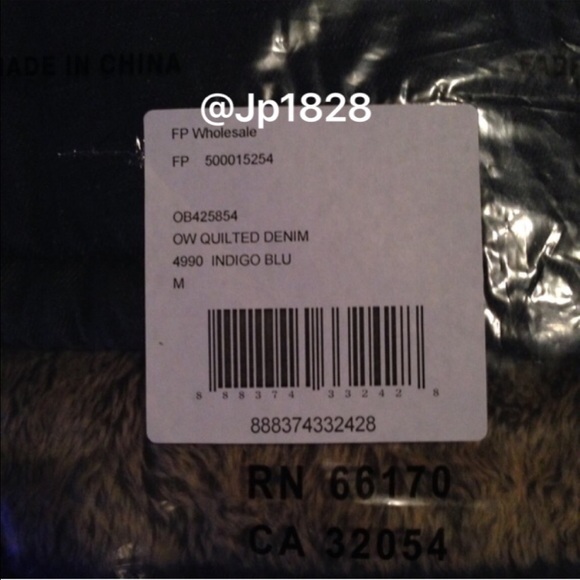 1 Left!5🌟Rated✨NWT Free People Denim Jacket - Picture 2 of 4