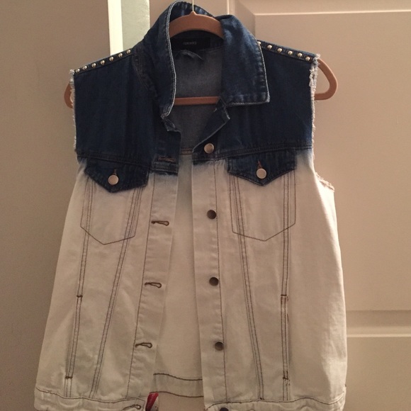 Denim Ombré Vest