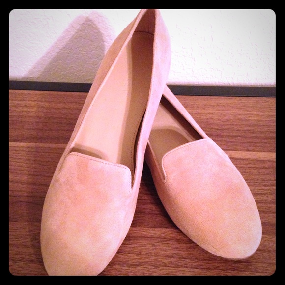J.Crew beige flats