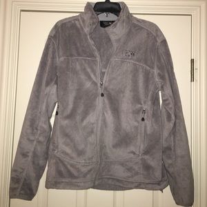 Gray/Silver Monkey Fleece
