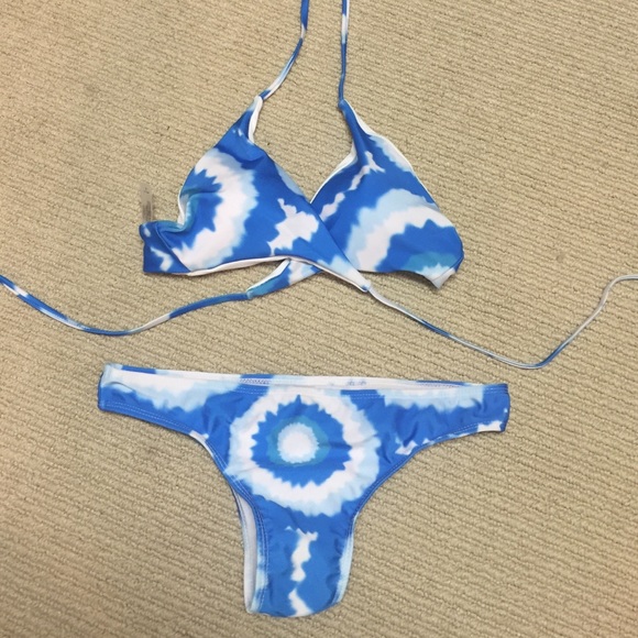 Tye dye bikini set